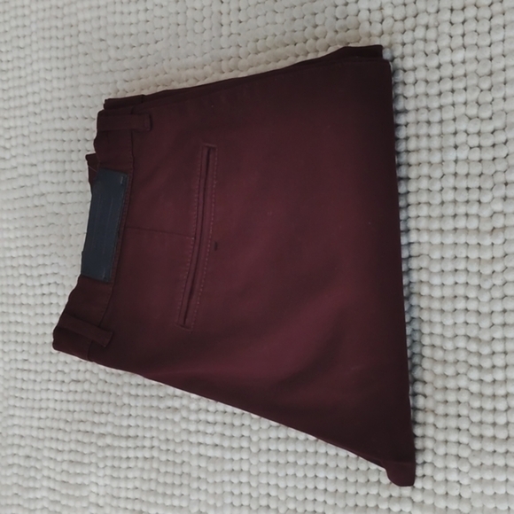 Men's Zara Man Maroon Skinny Slim Jean Pants Size 30 EUC #1425 - Picture 5 of 7